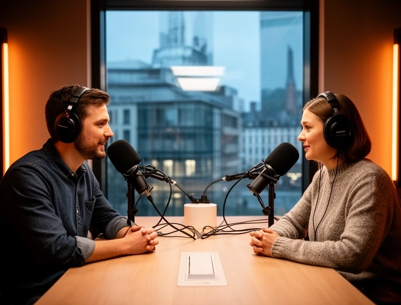 PodMeister Podcast-Studio Frankfurt